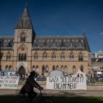 British colleges handle protests differently.  Will it pay off?