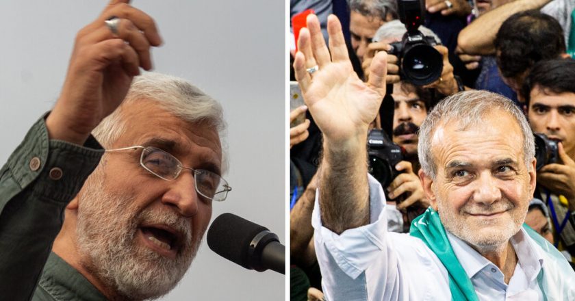 Reformist Masoud Pezeshkian reaches runoff in Iranian presidential election