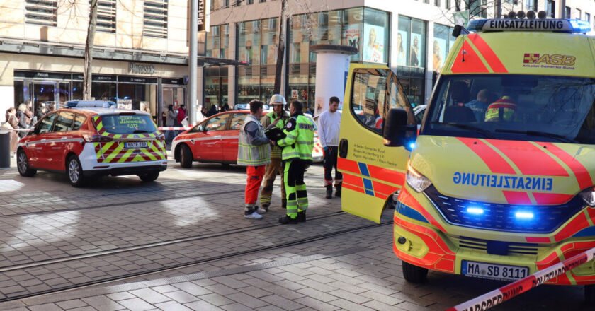 At least two killed after the crowd of cars in Mannheim, Germany