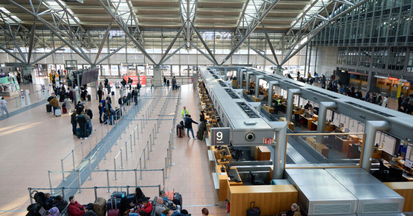 Hamburg airport stops all flights as a culture of earth staff