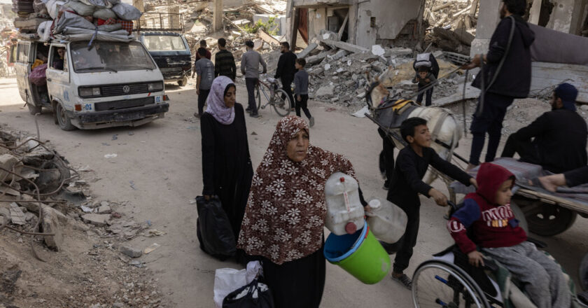 Gazan faces a excruciating choice while Israel orders them to evacuate