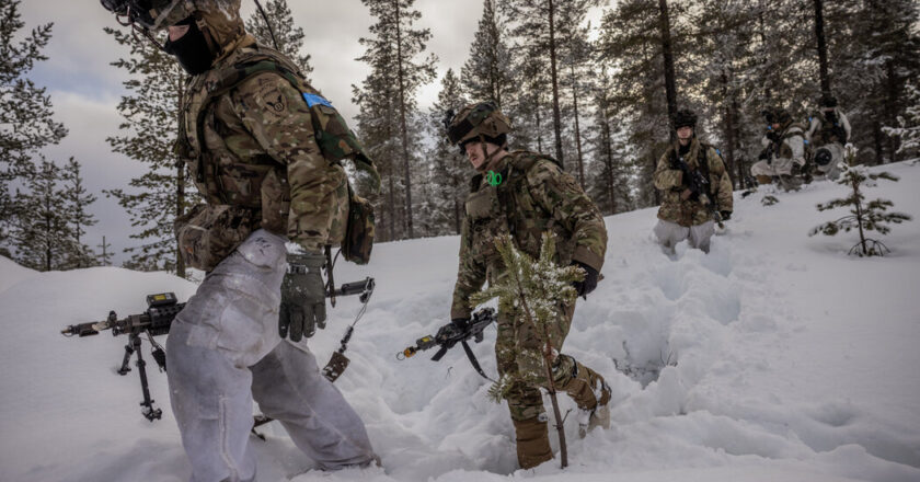 Prepare for the war with Russia on ice and snow