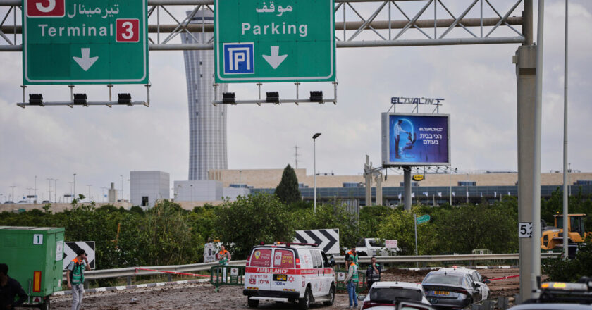 Houthi Missile blows near Tel Aviv airport