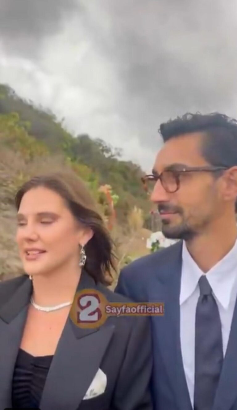 Alina Boz ve Umut Evirgen düğünde boy gösterdi! Umut Evirgen’i görenler gözlerine inanamadı